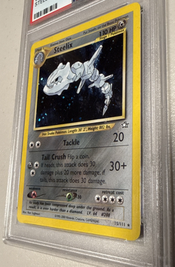 Pokemon TCG - PSA 9 Steelix Holo Neo Genesis 15/111 2000 WOTC - Image 2