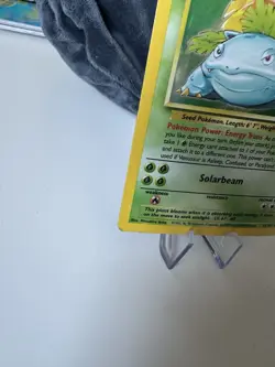 Base Set Venusaur LP/MP Holo Rare WOTC | Pokemon TCG 15/102 (V01) - Image 3