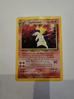Pokemon TCG - Typhlosion - 18/111 Neo Genesis Holo - Moderately/Heavily played - Image 1