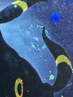 Pokemon TCG Umbreon 13/75 Neo Discovery Holo Rare Unlimited 80 HP TAIL SWIRL🌀 - Image 3