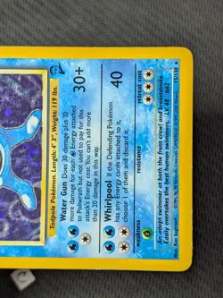 Poliwrath 15/130 - Base Set 2 Holo Rare Pokemon TCG MP SWIRL - Image 5