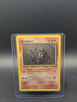 Houndour - 5/75 - Pokemon Neo Discovery Unlimited Holo Rare Lp/Mp Card - Image 1