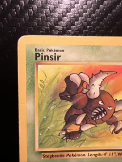 Pokemon TCG Pinsir Jungle Card 25/64 Unlimited Rare Non-Holo, WOTC 1999 MP - Image 2