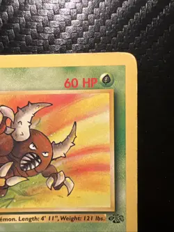 Pokemon TCG Pinsir Jungle Card 25/64 Unlimited Rare Non-Holo, WOTC 1999 MP - Image 3