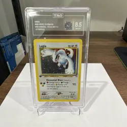 2000 Pokemon Neo Genesis LUGIA HOLO 1st Edition 9/111 TAG 8.5 - Image 1