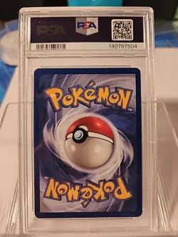 Pokemon TCG Zapdos Fossil Holo Unlimited Rare Card 15/62 PSA 4 Corrected Foil - Image 2