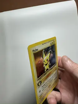 Pichu - 12/111 - Pokemon Neo Genesis Unlimited Holo Rare Card WOTC LP - Image 2
