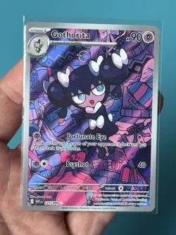Pokemon TCG S&V White Flare: Gothorita 125/086 Illustration Rare English Card NM - Image 1