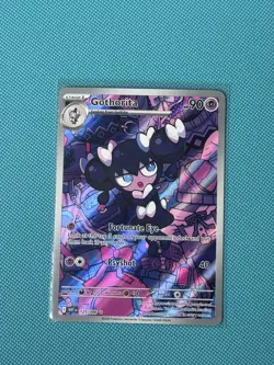 Pokemon TCG S&V White Flare: Gothorita 125/086 Illustration Rare English Card NM - Image 3