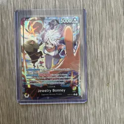 One Piece TCG EB04-001 Jewelry Bonney Alt Art Leader English OP15 - Image 1