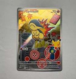 Pokemon TCG - First Partner Illustration - Cyndaquil - MEP 047 - Promo - NM/MT - Image 1