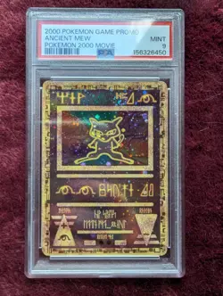 Pokemon TCG Ancient Mew Promo Holo Rare Card 1999/2000 PSA 9 - Image 1