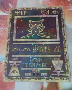 Pokemon TCG Ancient Mew Pokemon Movie Promo Card NM SWIRL - Image 1