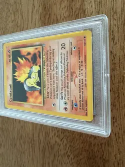 2000 Neo Genesis Cyndaquil 56/111 PSA Grade 8 NM-MT Pokemon TCG WOTC - Image 4