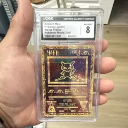 Pokemon TCG- CGC 8 Ancient Mew #1 Promo Holo ENG 2000 Basic HP30 - Image 1