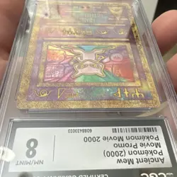 Pokemon TCG- CGC 8 Ancient Mew #1 Promo Holo ENG 2000 Basic HP30 - Image 3