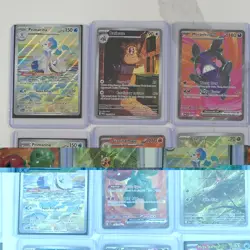 Pokemon TCG 16-Card Lot Full Art Holo/Foil ex Future Primarina Morpeko - Image 2