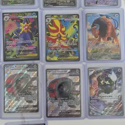 Pokemon TCG 16-Card Lot Full Art Holo/Foil ex Future Primarina Morpeko - Image 4