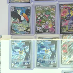 Pokemon TCG 16-Card Lot Full Art Holo/Foil ex Future Primarina Morpeko - Image 5