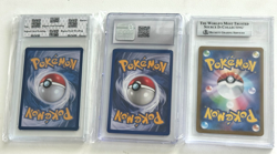 Mixed lot of Graded Pokemon Card slabs bundle - Palafin AR, Staryu, Articuno - Image 2