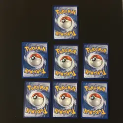 Pokemon TCG Vulpix 7-Card Lot English HeartGold & SoulSilver 87/123 Reverse Holo - Image 2