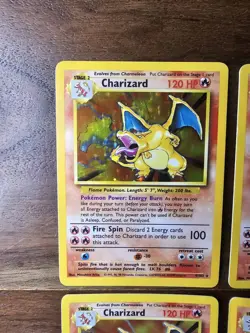 Lot of 173 Vintage Pokemon Base Set Card Collection Binder 4 Charizard Holos - Image 2