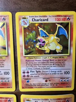 Lot of 173 Vintage Pokemon Base Set Card Collection Binder 4 Charizard Holos - Image 4