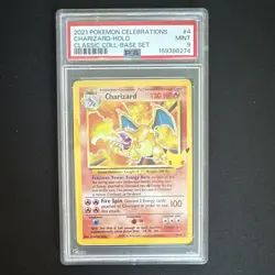 The Pokemon Company Charizard 4/102 Celebrations Classic Coll Holo PSA 9 - Image 1