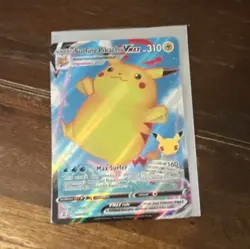 The Pokemon Company Surfing Pikachu VMAX 009/025 Celebrations Holo - Image 1