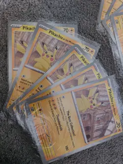 Pokemon Promo Jumbo Card Pikachu At The Musuem Brand New Sealed Lot X10 Cards - Image 2
