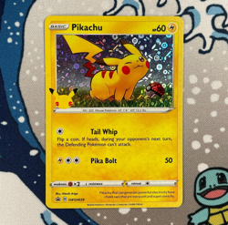 Pikachu SWSH039 Black Star Promo Holo Rare 25th Anniversary Pokemon Card 2020 NM - Image 1