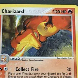 Pokemon Charizard ex 100/97 EX Dragon Secret Rare Holo Vintage Card TCG - Image 3