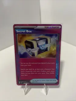 Pokemon TCG Trainer Card Secret Box 163/167 Holo Rare, Near Mint Condition - Image 1