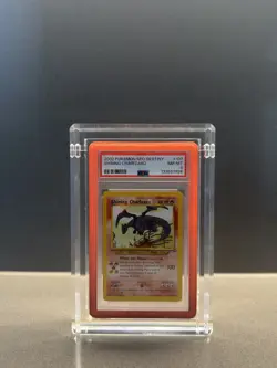 2002 Pokemon Neo Destiny Shining Charizard Holo Rare Card 107/105 PSA 8 - Image 1