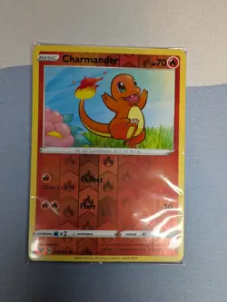 Pokemon TCG Charmander 023/185 Vivid Voltage Reverse Holo Sealed Promos NM - Image 1