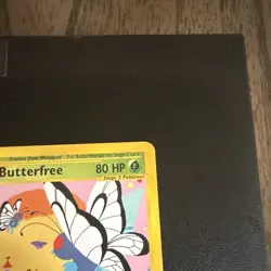 Nintendo Pokemon TCG Butterfree 38/165 Expedition Base Set Rare Regular 2002 - Image 3