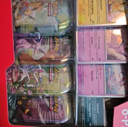 16 Pokemon TCG Prismatic Evolutions Costco Mini-Tin Bundle w/ Promo Cards - Image 3