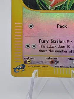 Vintage Pokemon Tcg Pidgey 123/165 Expedition Base Set Reverse Holo See Photos! - Image 4