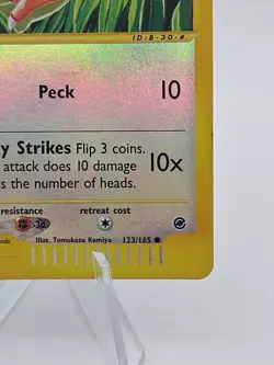 Vintage Pokemon Tcg Pidgey 123/165 Expedition Base Set Reverse Holo See Photos! - Image 5