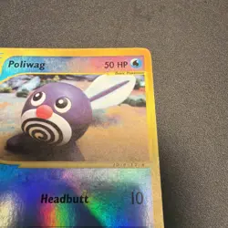 Poliwag 125/165 Expedition Base Set Reverse Holo Rare Pokemon TCG Yuka Morii DMG - Image 5