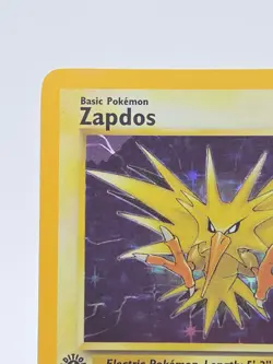Vintage Pokemon Tcg Zapdos 15/62 Fossil 1st Edition Holo LP+ See Photos! - Image 2