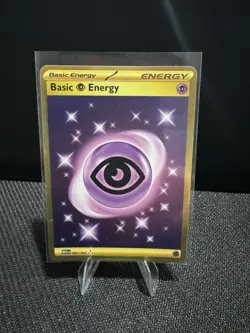 Pokemon TCG Basic Psychic Energy 207/165 Scarlet & Violet 151 Hyper Rare Holo EN - Image 2