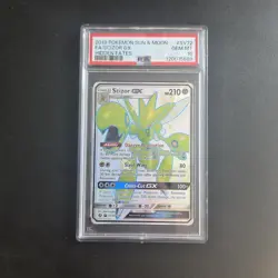 Pokemon Card - Hidden Fates SV72/SV94 Scizor GX Shiny Holo - PSA 10 - Image 1