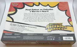 Pokemon TCG Mega Evolution Ascended Heroes Mega Emboar ex Box Sealed New - Image 2