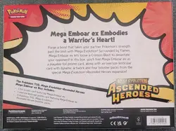 Pokemon TCG Mega Evolution—Ascended Heroes Mega Emboar ex Box Booster Promo - Image 2