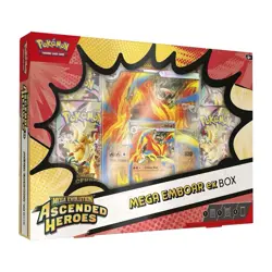 Pokemon TCG Mega Evolution Ascended Heroes Mega Emboar EX Box Brand New SEALED✅ - Image 1