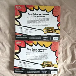 Pokemon TCG Mega Evolution—Ascended Heroes Mega Emboar ex Promo Box 2016 - Image 2