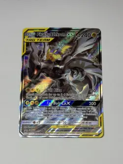 Pikachu & Zekrom Tag Team GX SM168 Alternate Full Art Holo Promo Pokemon Card - Image 1