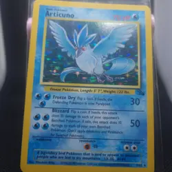 1999 Pokemon TCG Fossil Articuno 2/62 Holo Rare WOTC Vintage Trading Card LP - Image 5