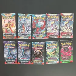 Pokemon TCG Scarlet & Violet Booster Pack Lot (10 Packs) English - Image 1